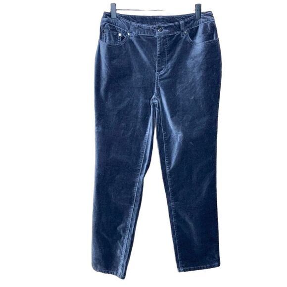 DG2 Velvet Pants Woman’s size 8P - Picture 1 of 6